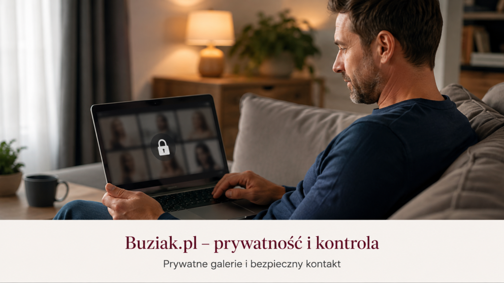 Buziak.pl - prywatność i kontrola