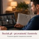 Prywatność na portalu randkowym – jak Buziak.pl daje użytkownikowi kontrolę nad profilem i zdjęciami